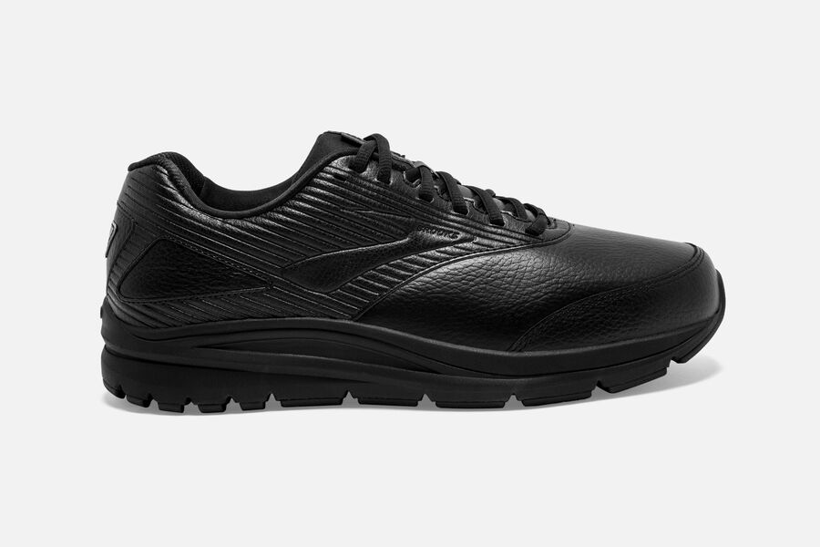 Mens Brooks Addiction Walker 2 Walking Shoes Black/Black | 718409-KNZ